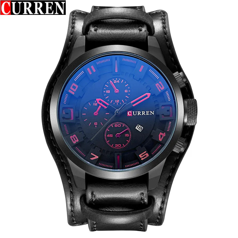 CURREN Karin 8225 Men's Large Belt Sports watch  watch Large Dial