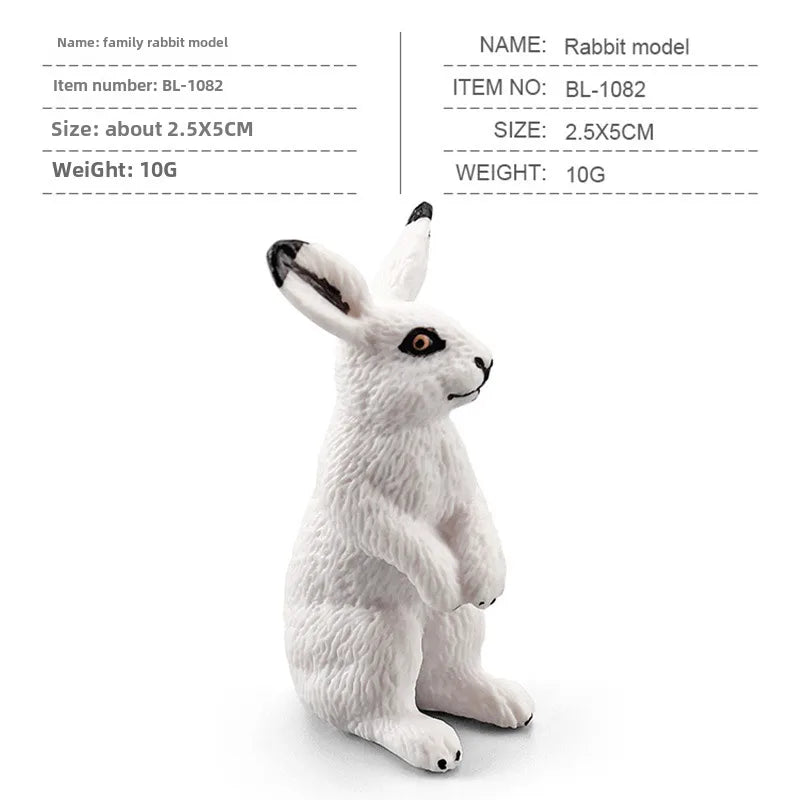 simulation mini farm poultry chicken duck goose cow gold small animal miniature model sand table ornaments wholesale