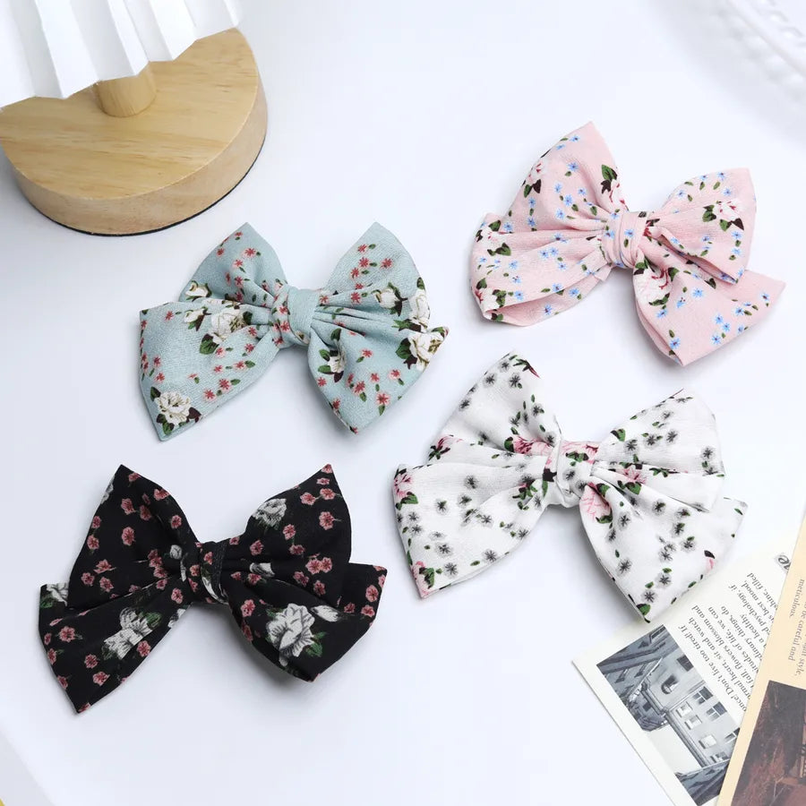 Lady Sweet Women's Floral Cloth Hair Clip