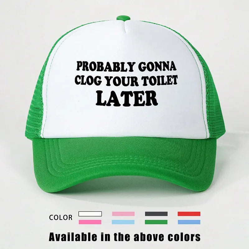 Women's Vacation Classic Style Letter English Letters Curved Eaves Baseball Cap