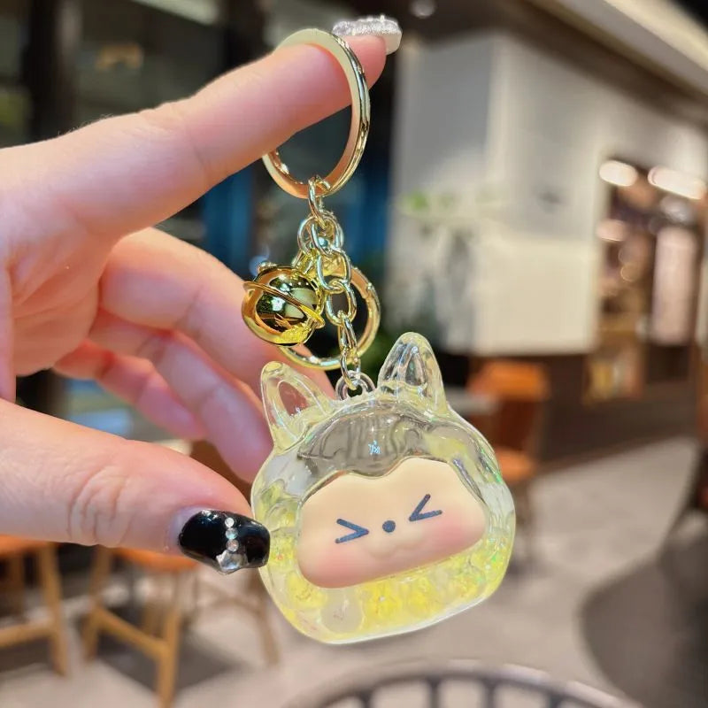 1 Piece Cute Cartoon Character Acrylic Unisex Bag Pendant Keychain