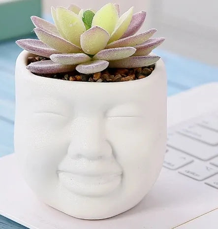 Casual Elegant Lady Geometric ceramics Vase Artificial Decorations