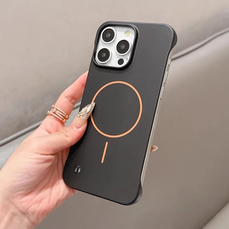 PC Color Block Simple Style Phone Cases Phone Accessories