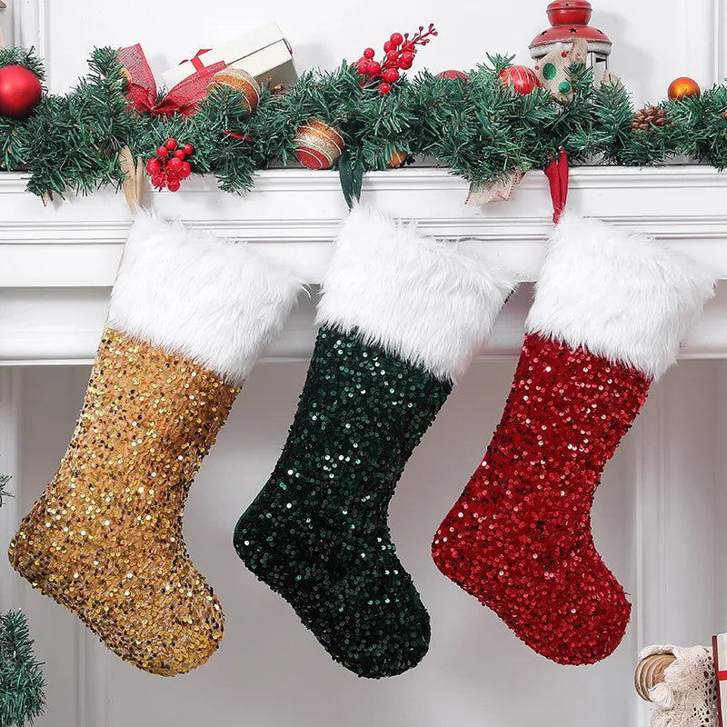 Christmas Retro Exaggerated Sock Indoor Party Festival Christmas socks