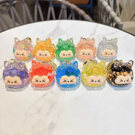 1 Piece Cute Cartoon Character Acrylic Unisex Bag Pendant Keychain