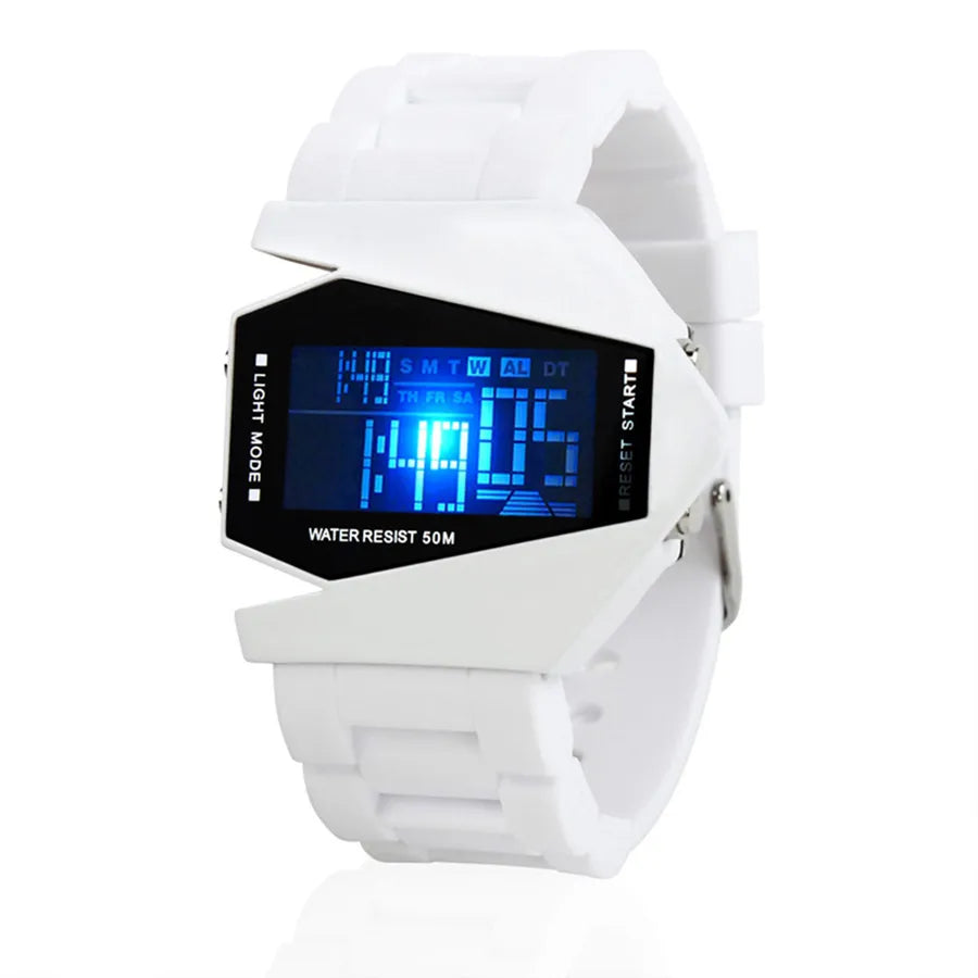 Vacation Simple Style Solid Color Electronic Watch Women's Watches