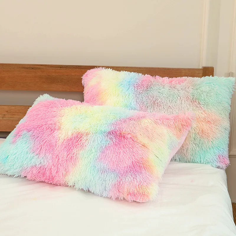 Casual Elegant Cute Solid Color Polyester Pillow Cases Bedding