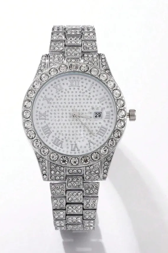 Casual Solid Color Buckle Quartz Women's Watches