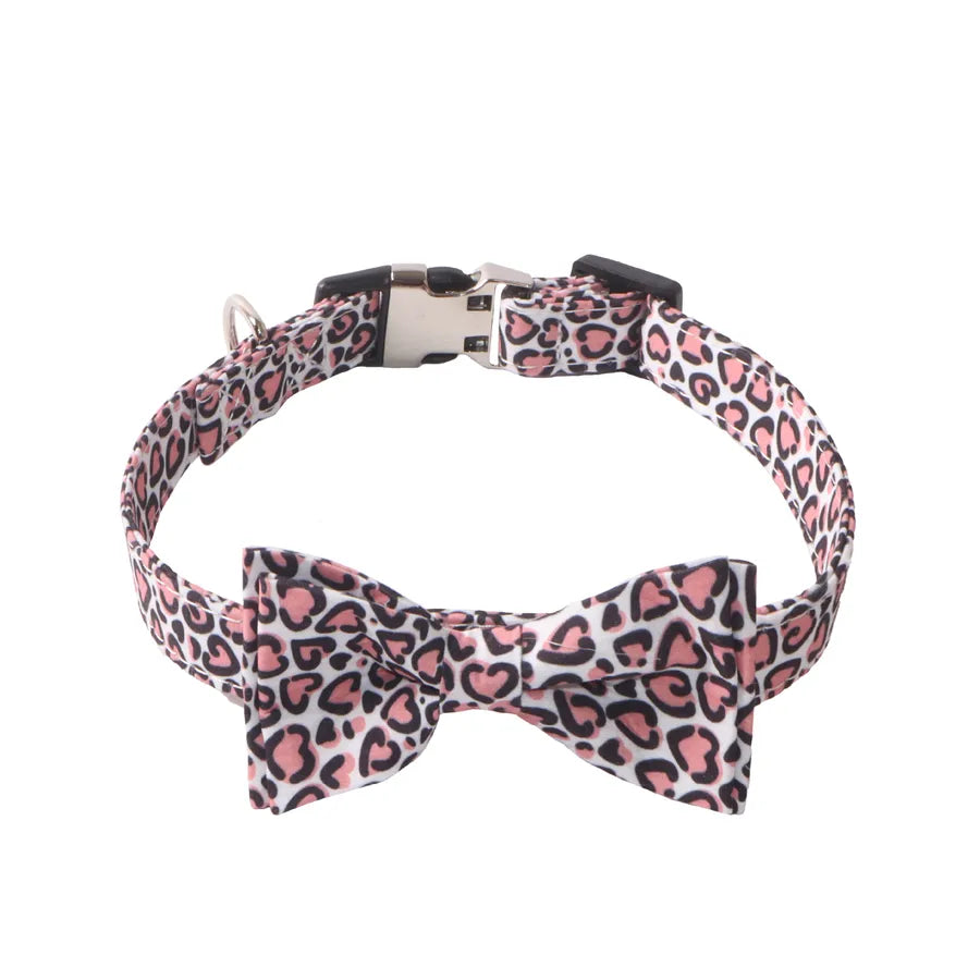 Simple Style Cloth Color Block Pet Collar
