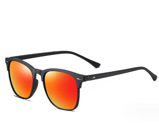 simple style leopard tac toad glasses full frame men's sunglasses
