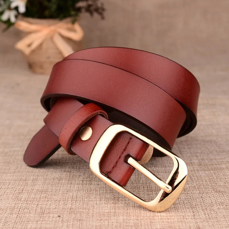 women's leather belt genuine leather women's leather casual belt decoration fashion all-matching  wholesale delivery