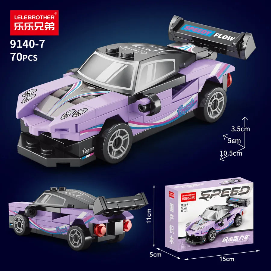 Kids(7-16Years) Car Plastic Building Toys