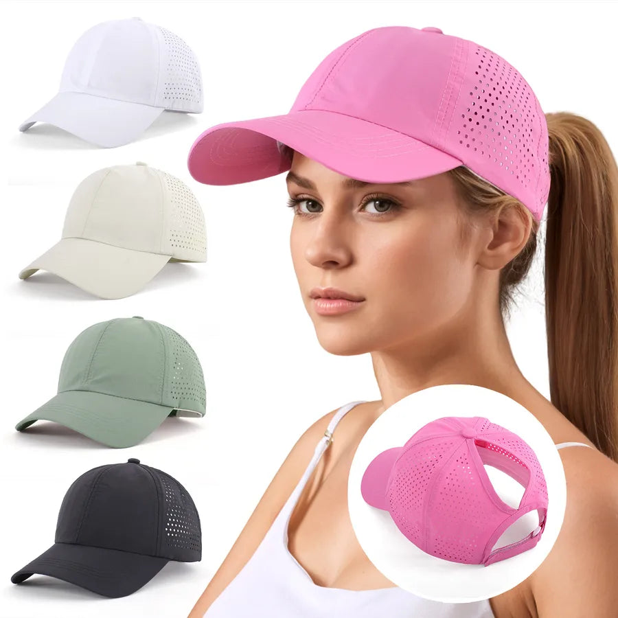 Unisex Retro Sport Style Commute Solid Color Curved Eaves Baseball Cap