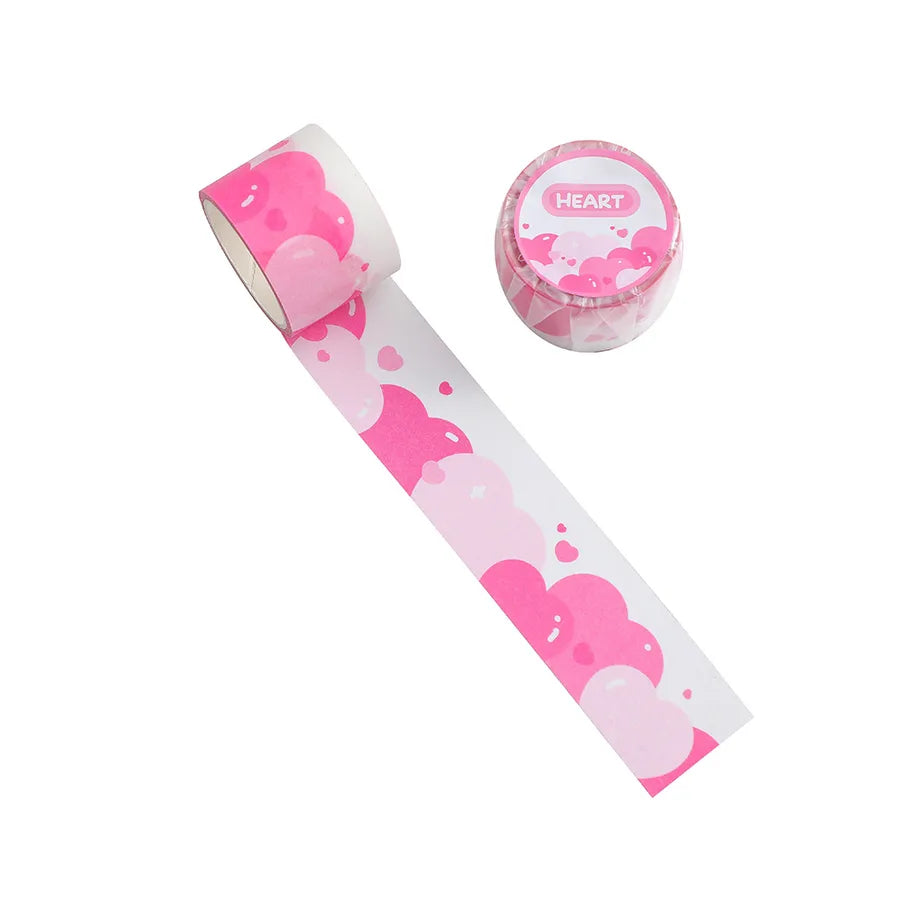 ins korean cartoon cute cloud tape girl hand account diy decorative stickers paper adhesive tape student and paper adhesive tape