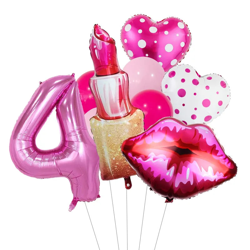 Birthday Simple Style Classic Style Color Block Aluminum Film Birthday Festival Balloons