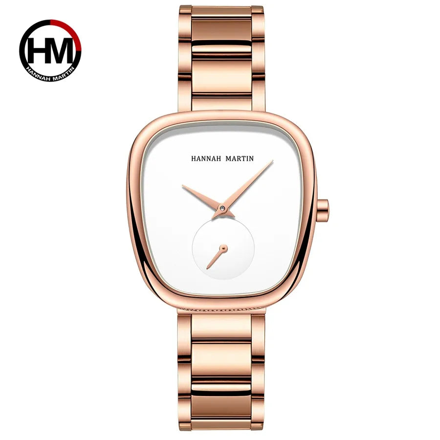 fashion round jewelry buckle quartz women's watches