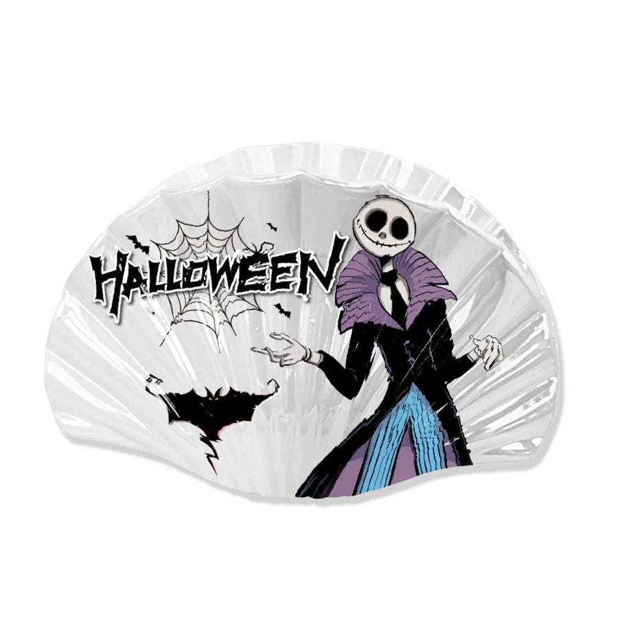 Halloween Shark Hair Clip Scary Skeleton Design Christmas Nightmare Before Christmas Ghost Hair Accessories Dark Style Acrylic