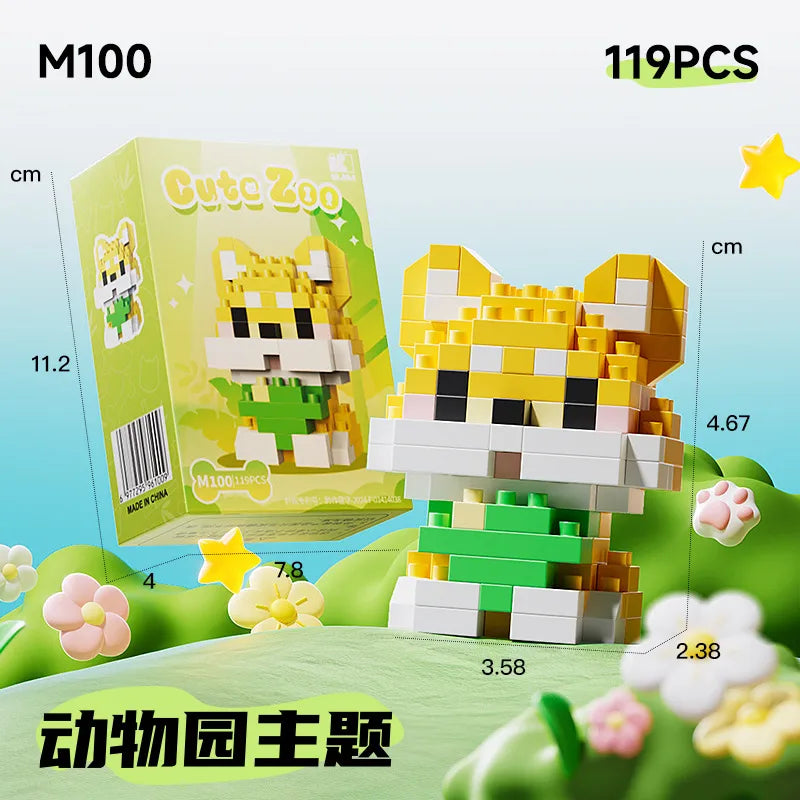 Kids(7-16Years) Children Unisex Animal ABS Building Toys Learning & Education Toys