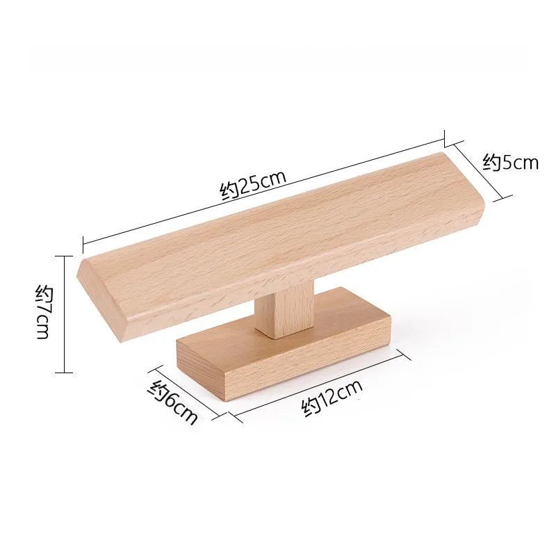 1 Piece solid wood Retro Classic Style Geometric Watch display frame
