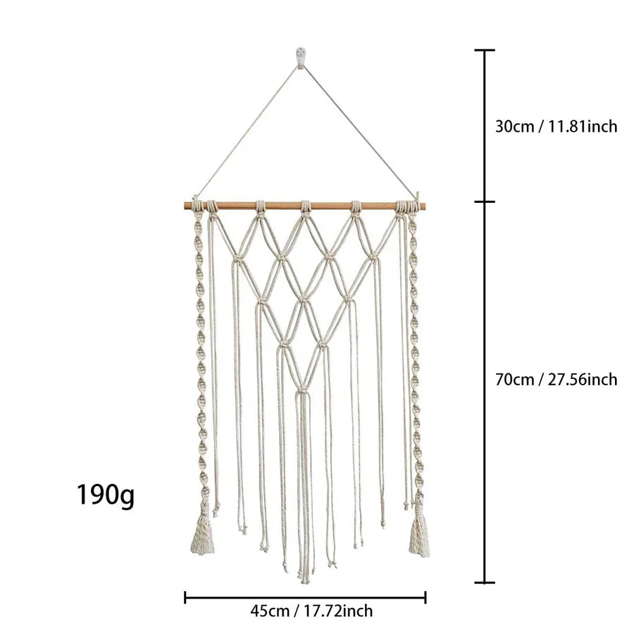 Bohemian style hand-woven tapestry photo clip room decoration wall pendant photo clip  Supply