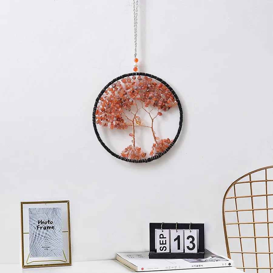 classical pastoral tree gravel pendant artificial decorations