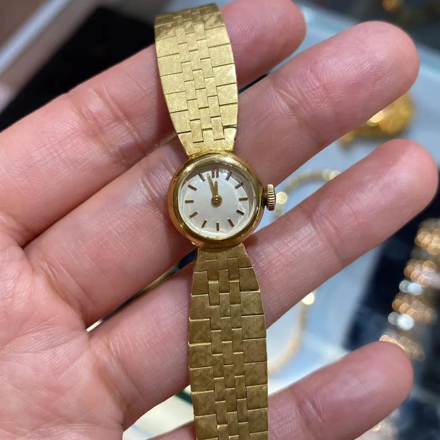 Casual Streetwear Geometric Single Folding Buckle Quartz Watch Women's Watches