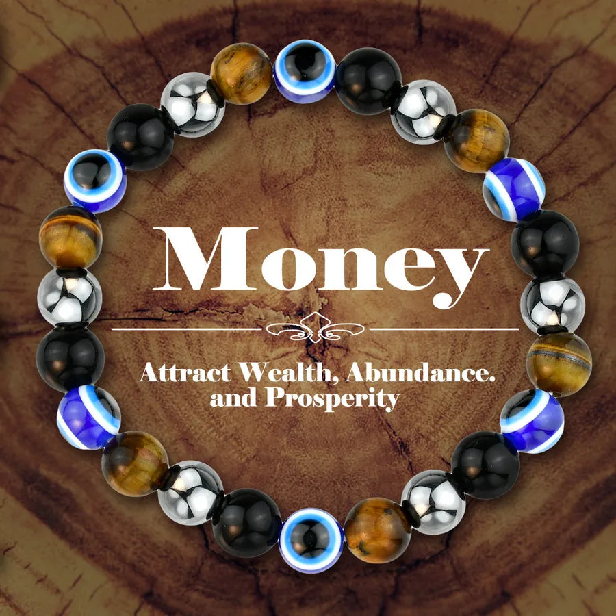Hot Selling Original Stone Bracelet Women's Natural Stone High-grade Jewelry Amethyst Powder Beaded Bracelet