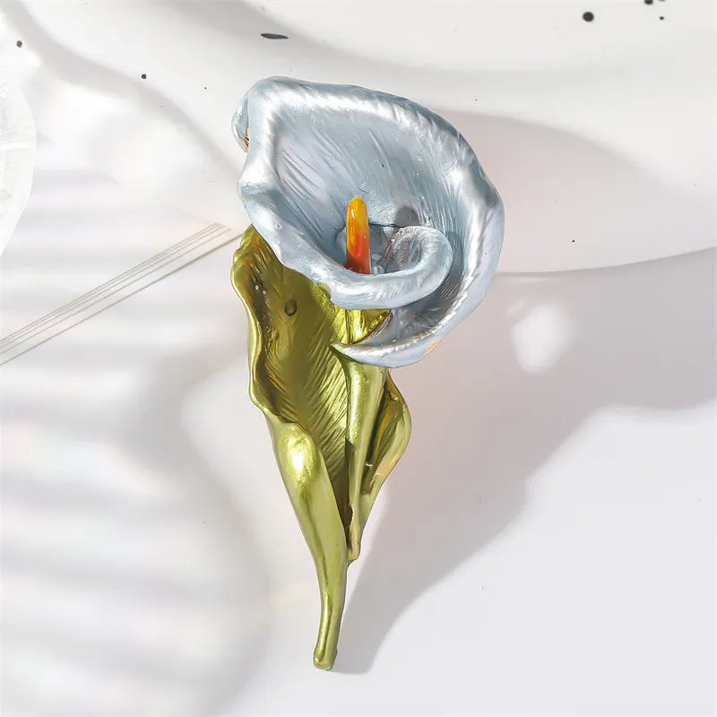 Elegant Romantic Simple Style Flower Alloy Women's Brooches
