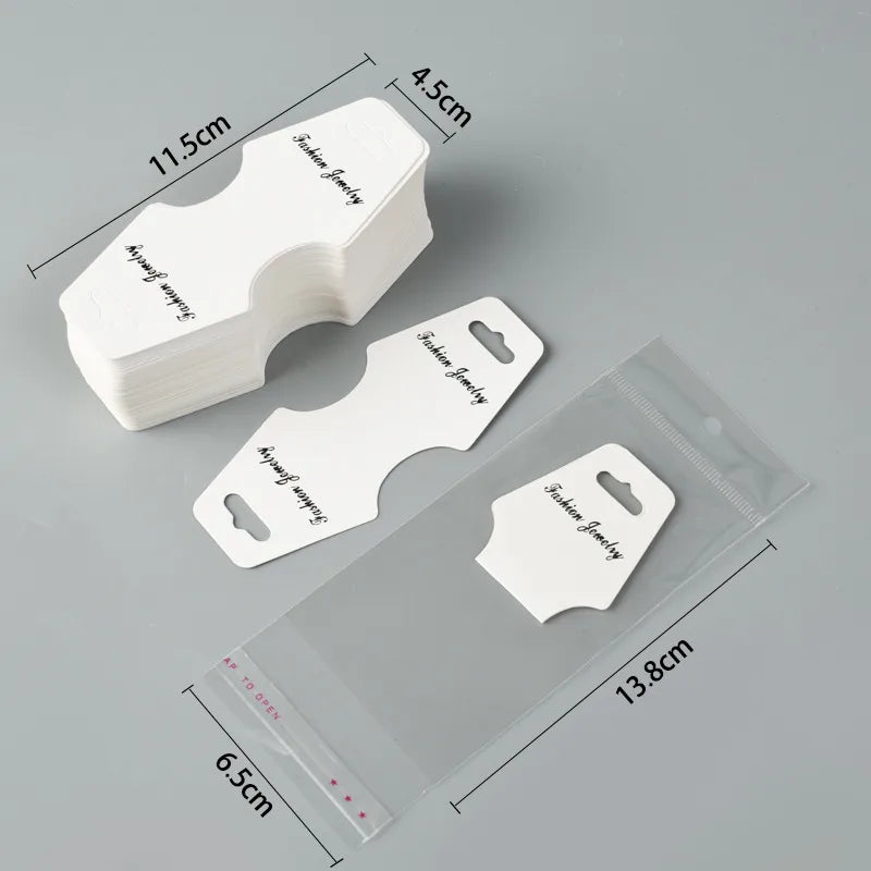 basic letter solid color paper printing jewelry accessories 1 piece