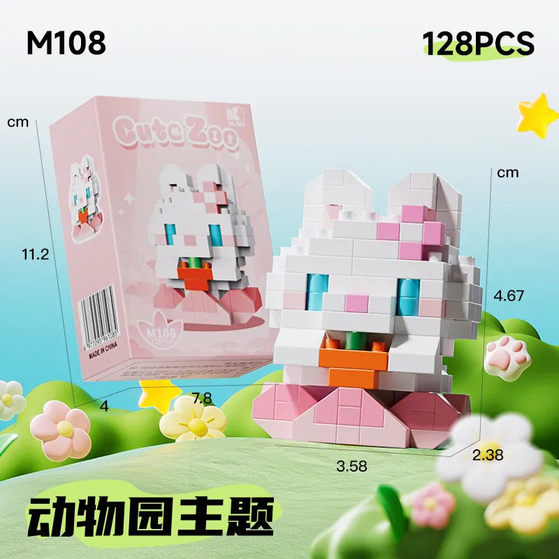 Kids(7-16Years) Children Unisex Animal ABS Building Toys Learning & Education Toys