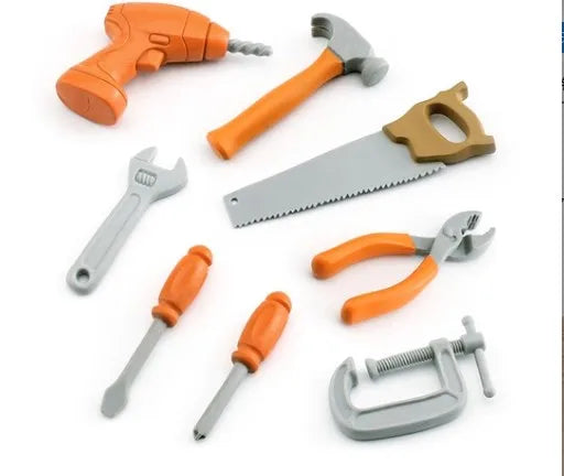 simulation maintenance tool model hammer plastic toys