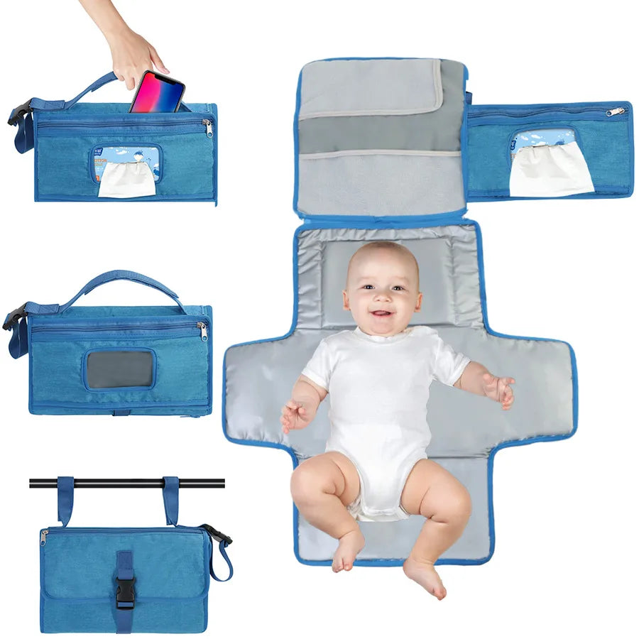 Hot Selling Baby Diaper Pad Mummy Bag Portable Waterproof Baby Diaper Changing Pad Diaper