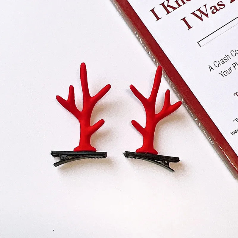 Christmas Fashion Women'S Antlers Hair Clip