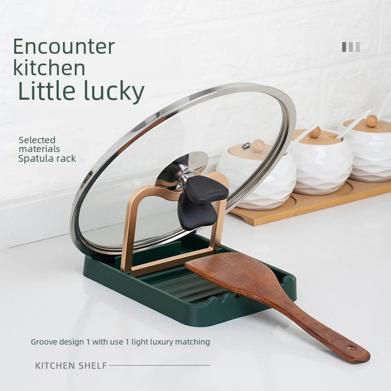 Multifunctional Pot Lid Rack Organizer Kitchen Storage Cleaning Tool Pan Cover Holder Pot Lid Holder Kitchen Accessories