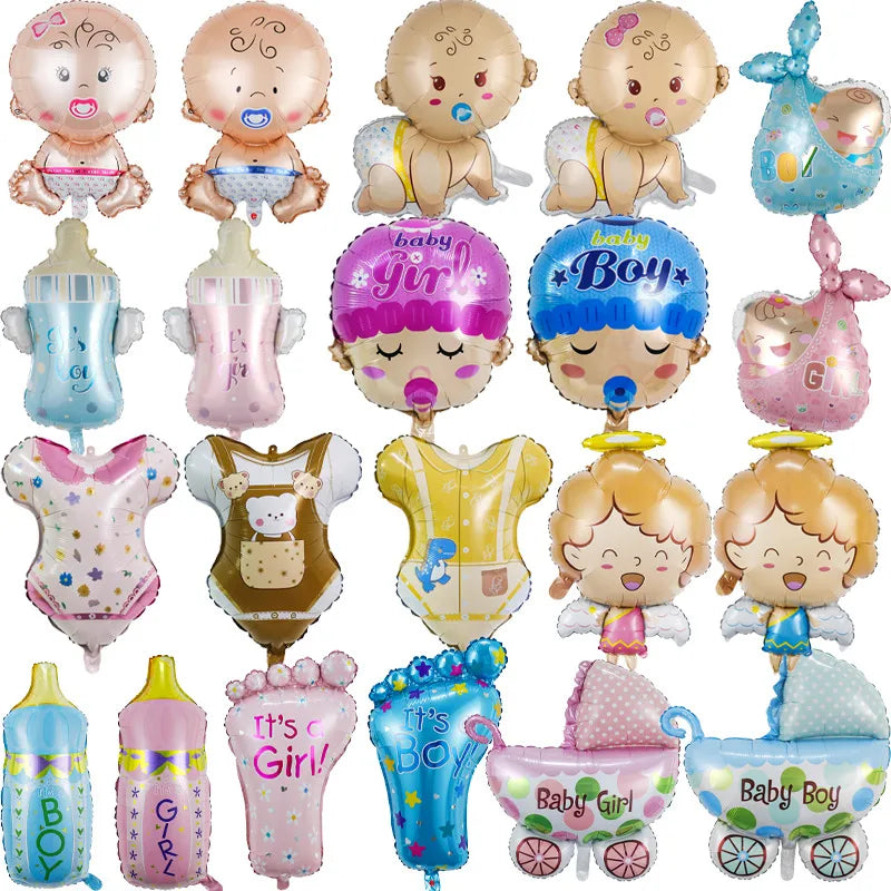 Birthday Cute Human Aluminum Film Party Festival Balloons