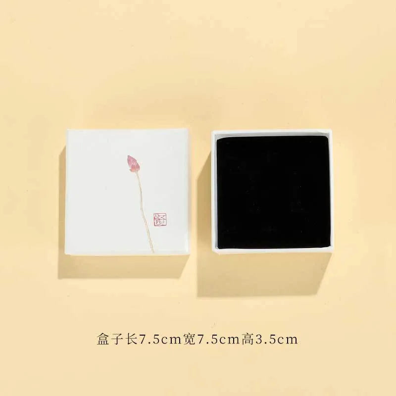 casual solid color pu leather jewelry boxes 1 piece