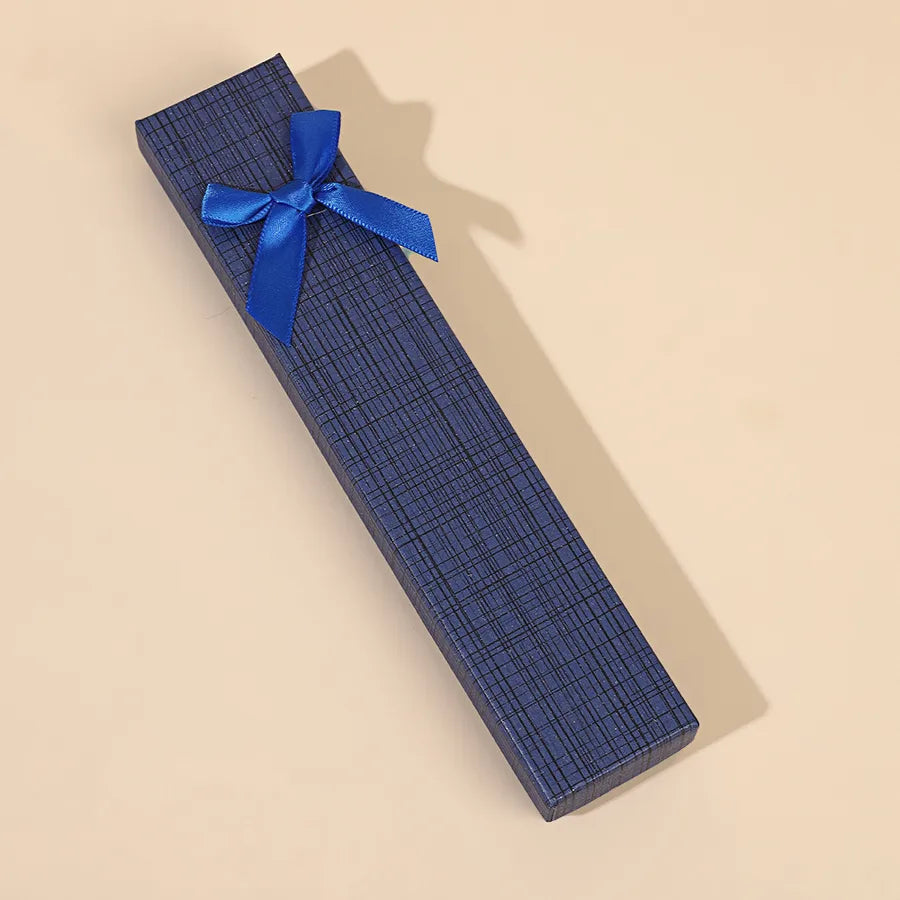 1 Piece Paper Classic Style Daily Solid Color Jewelry Boxes