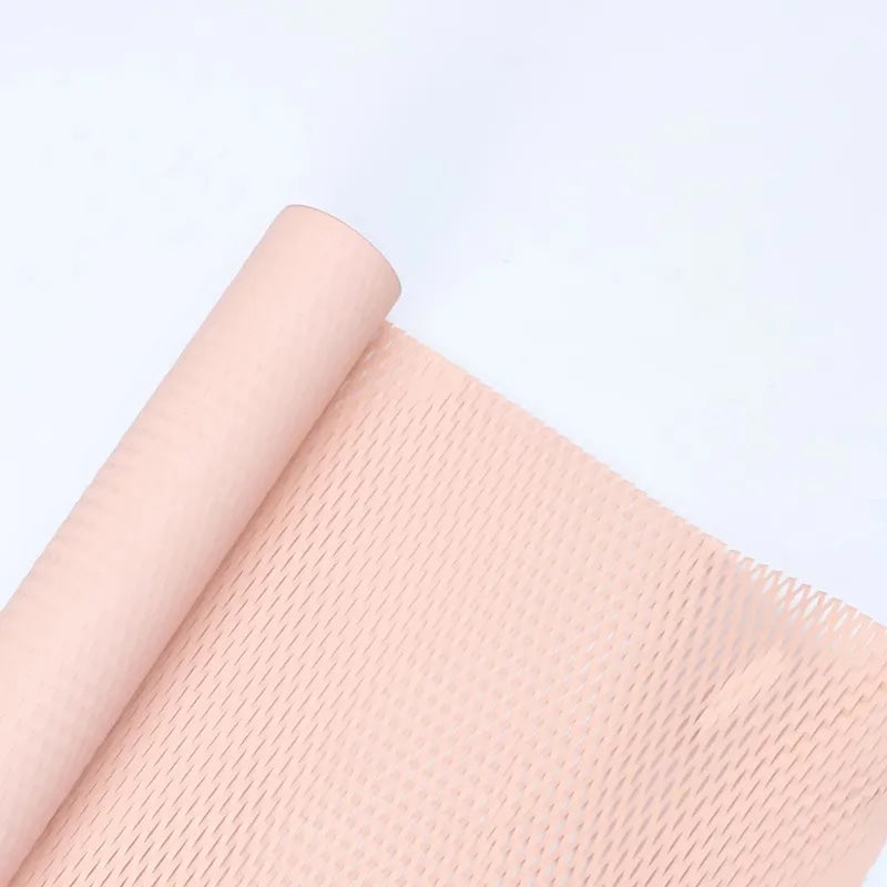 Trendy Honeycomb Paper Mesh Flower Bouquet Artistic Packaging Material Fresh Flowers Gift Wrapping Wholesale Handmade Craft Supplies