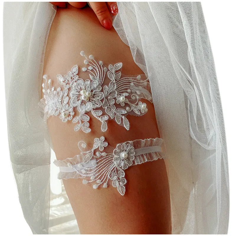 Bridal Solid Color Wedding Garter