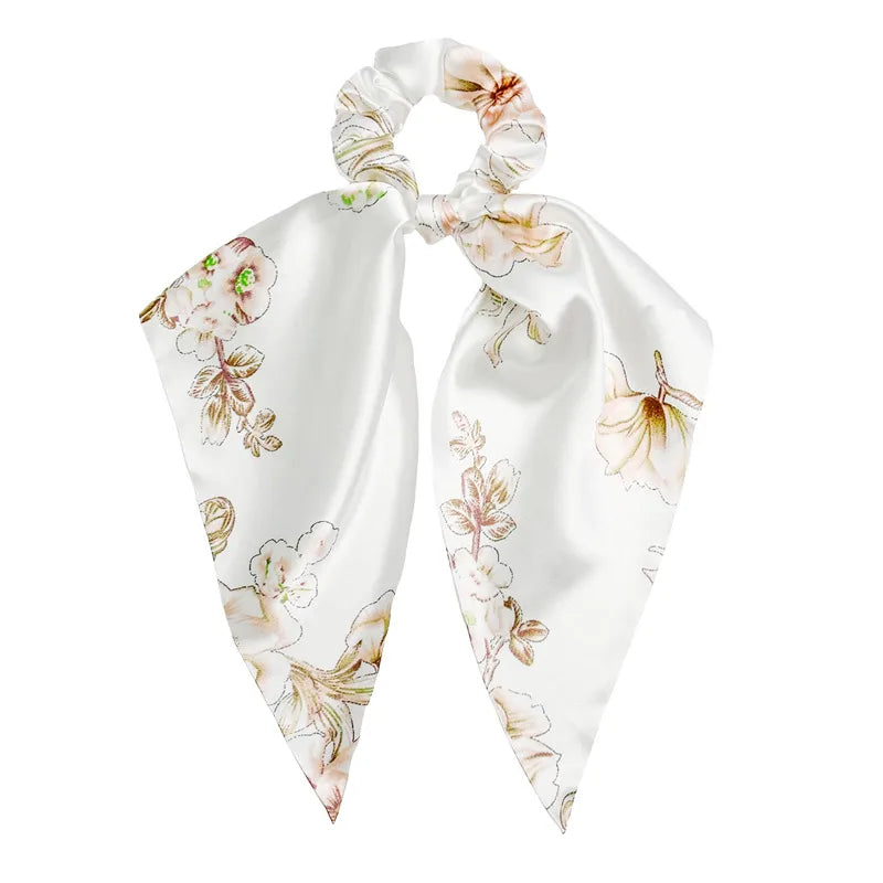 Elegant Lady Women's Flower Cloth Hair Tie