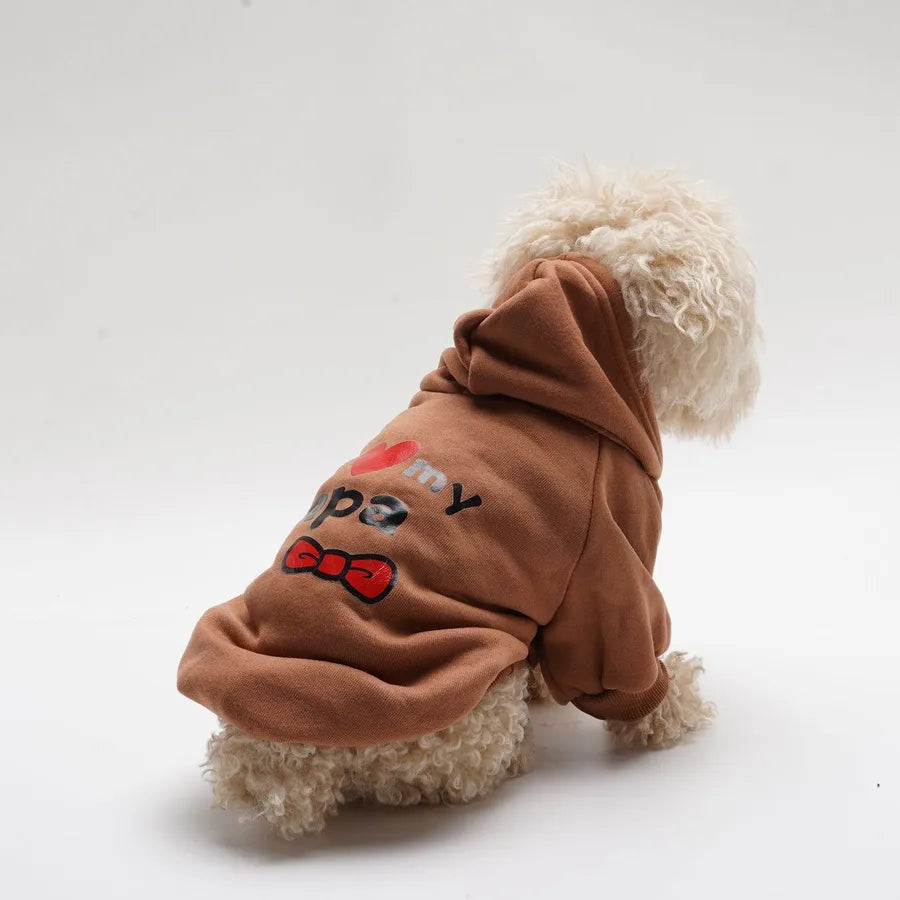 Simple Style Polyester Solid Color Pet Clothing
