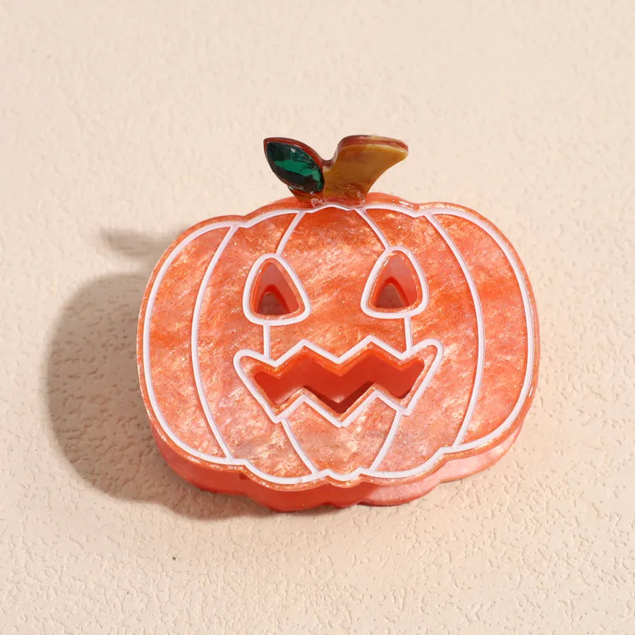 Halloween Fashion Personalized Bat Pumpkin Spider Claw Clip Universal Ghost Small Hair Clip Stylish Accessory For Women
