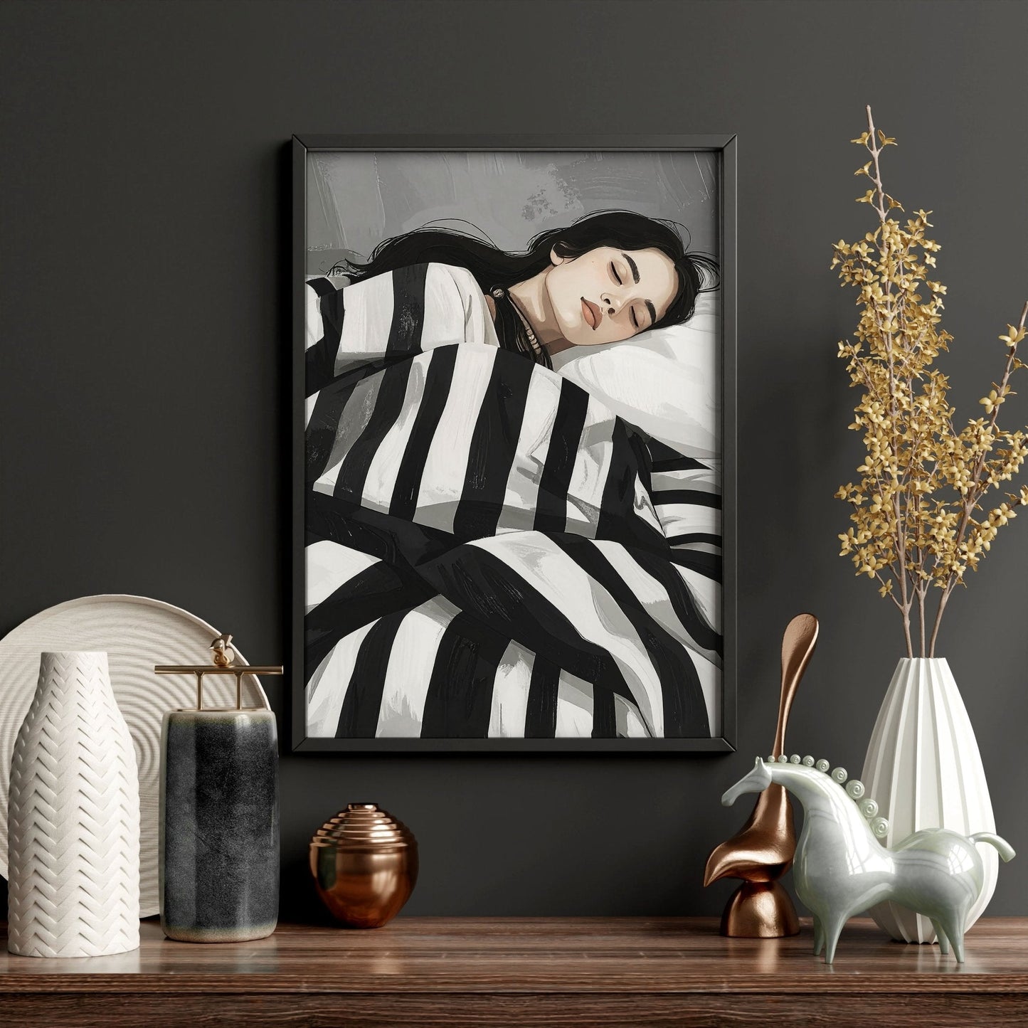 Pictures In Frames | Set of 3 Boho Women Wall art Prints