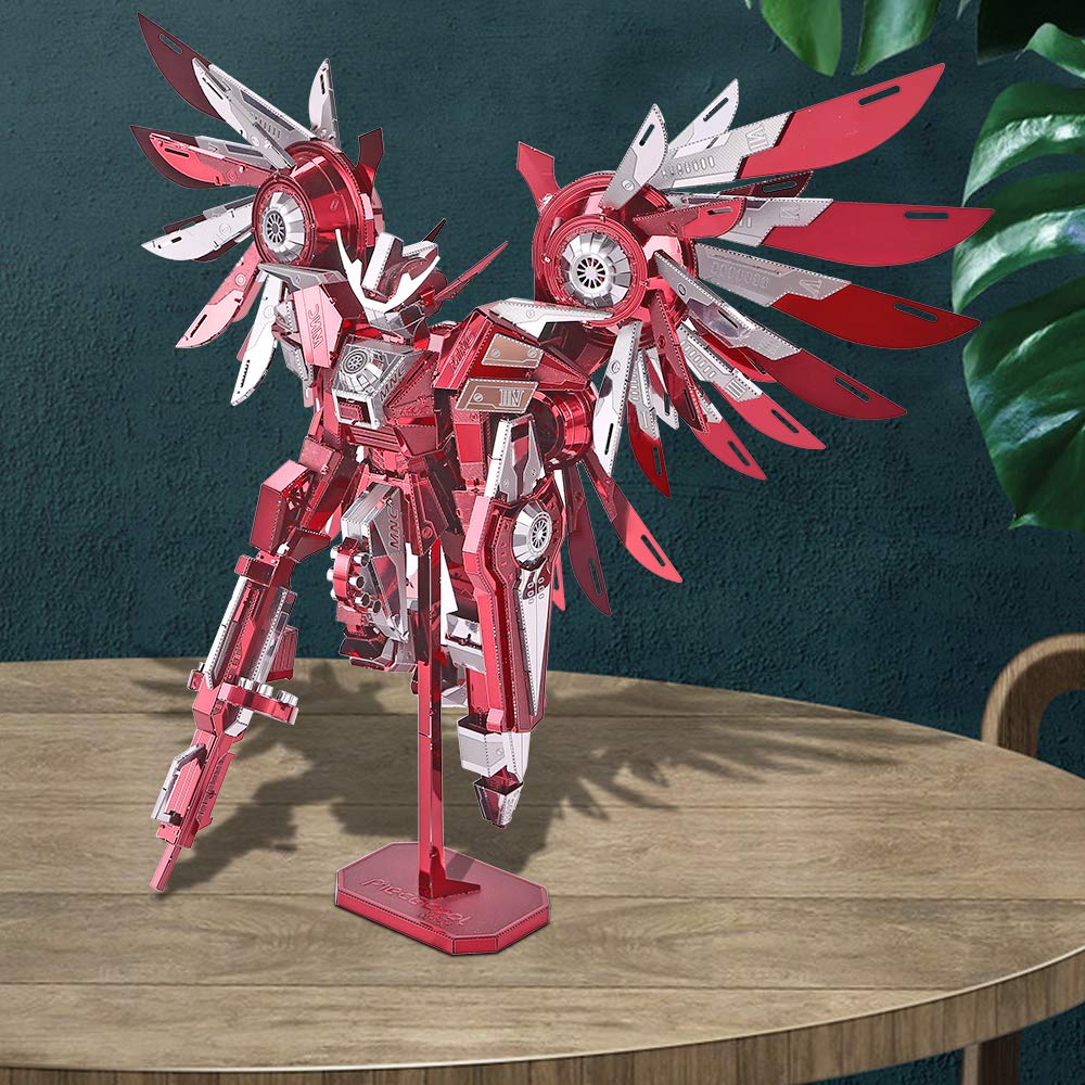 Piececool 3D Metal Puzzles – Thundering Wings Mecha Model Kit for Adults