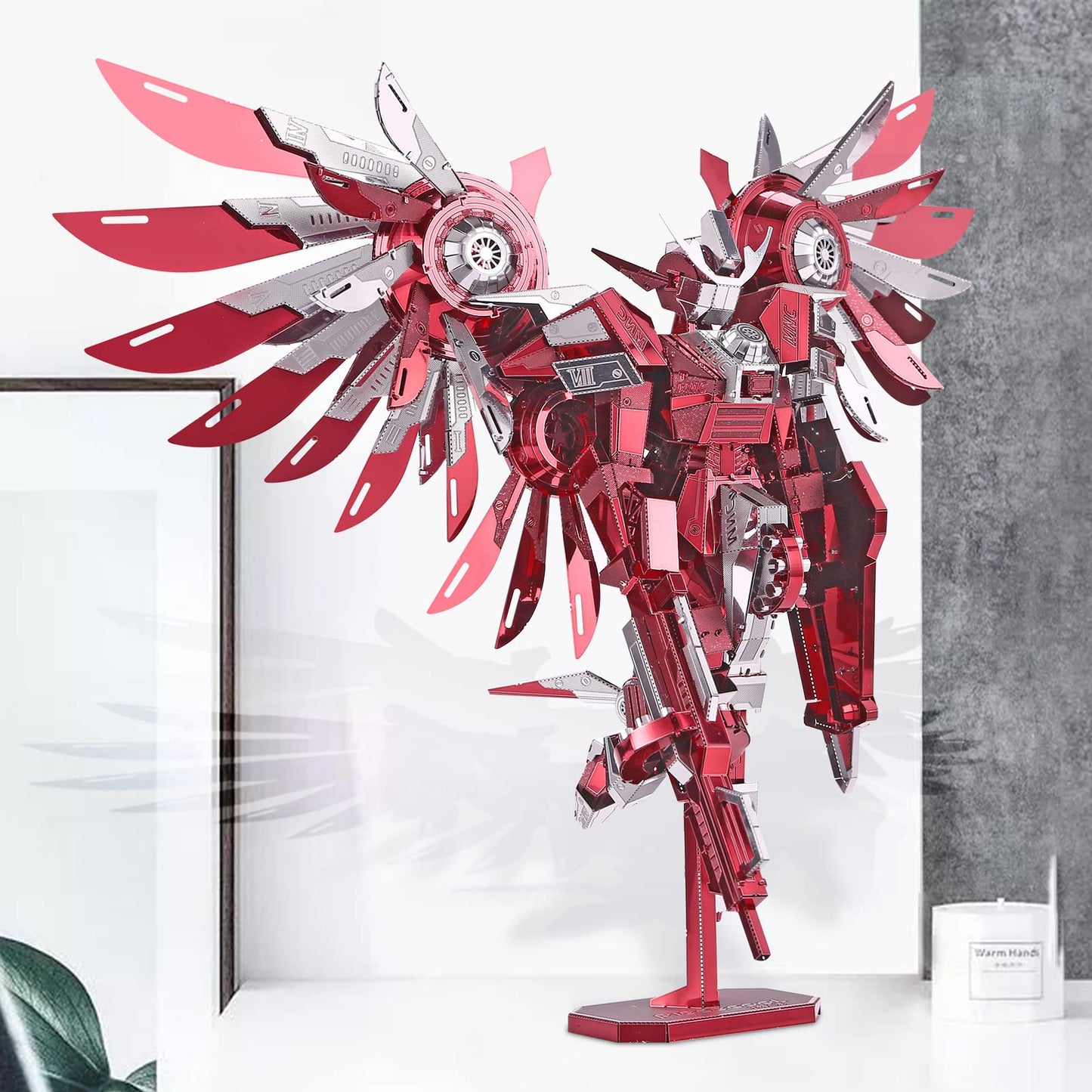 Piececool 3D Metal Puzzles – Thundering Wings Mecha Model Kit for Adults