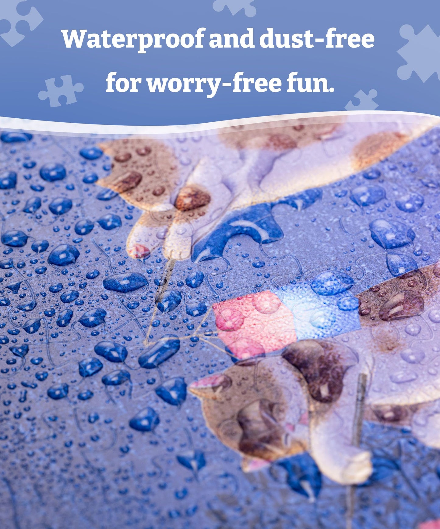 PieceRelax 1000-Piece Plastic Jigsaw Puzzle – Rainy Night, No Glue Needed | Endmion1