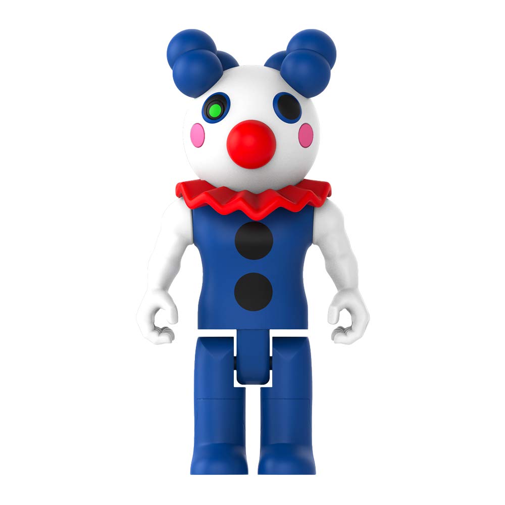 PIGGY Clowny Action Figure - Articulated Buildable Toy, Series 1