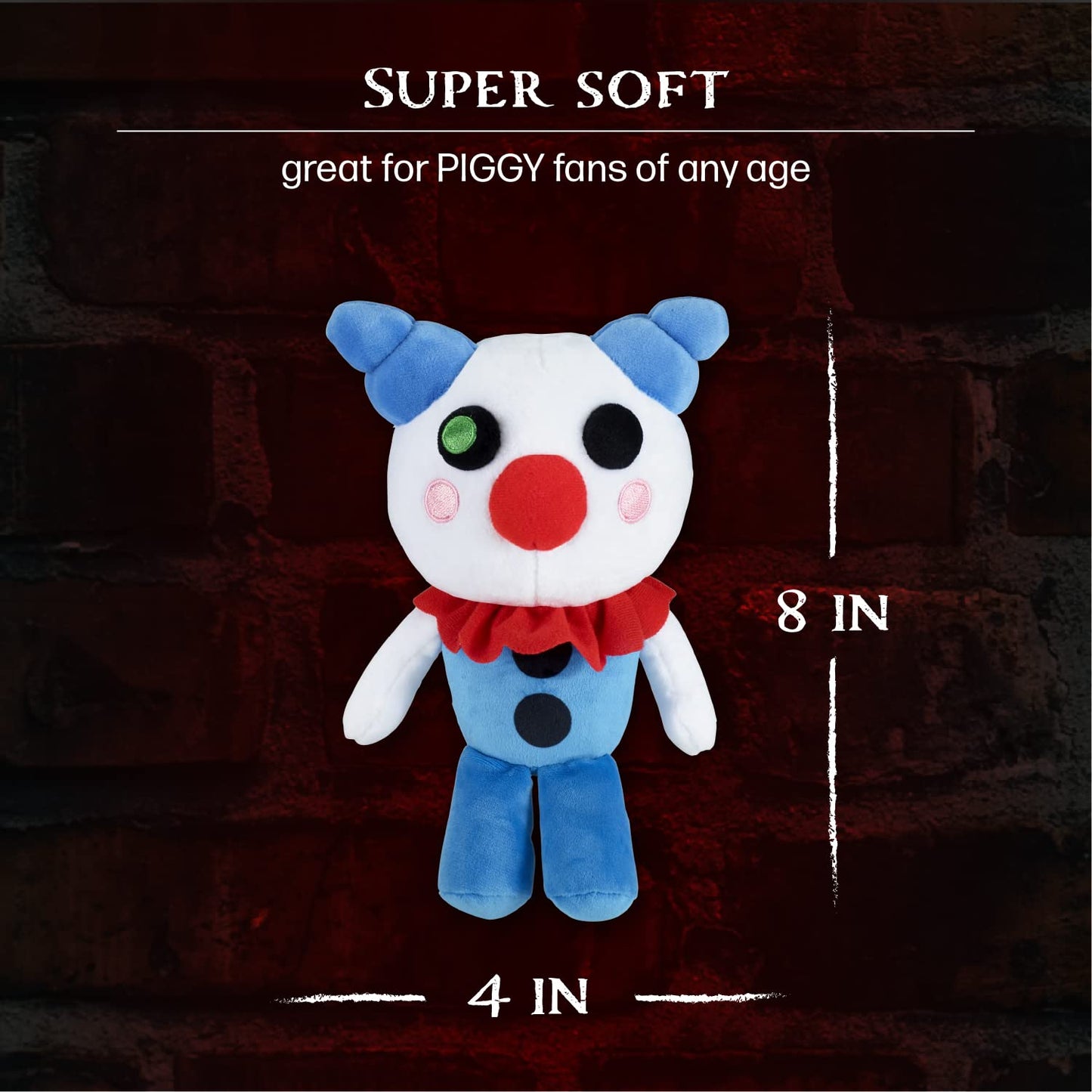 PIGGY Clowny Plush Toy – Series 1 Collectible | Official Merchandise