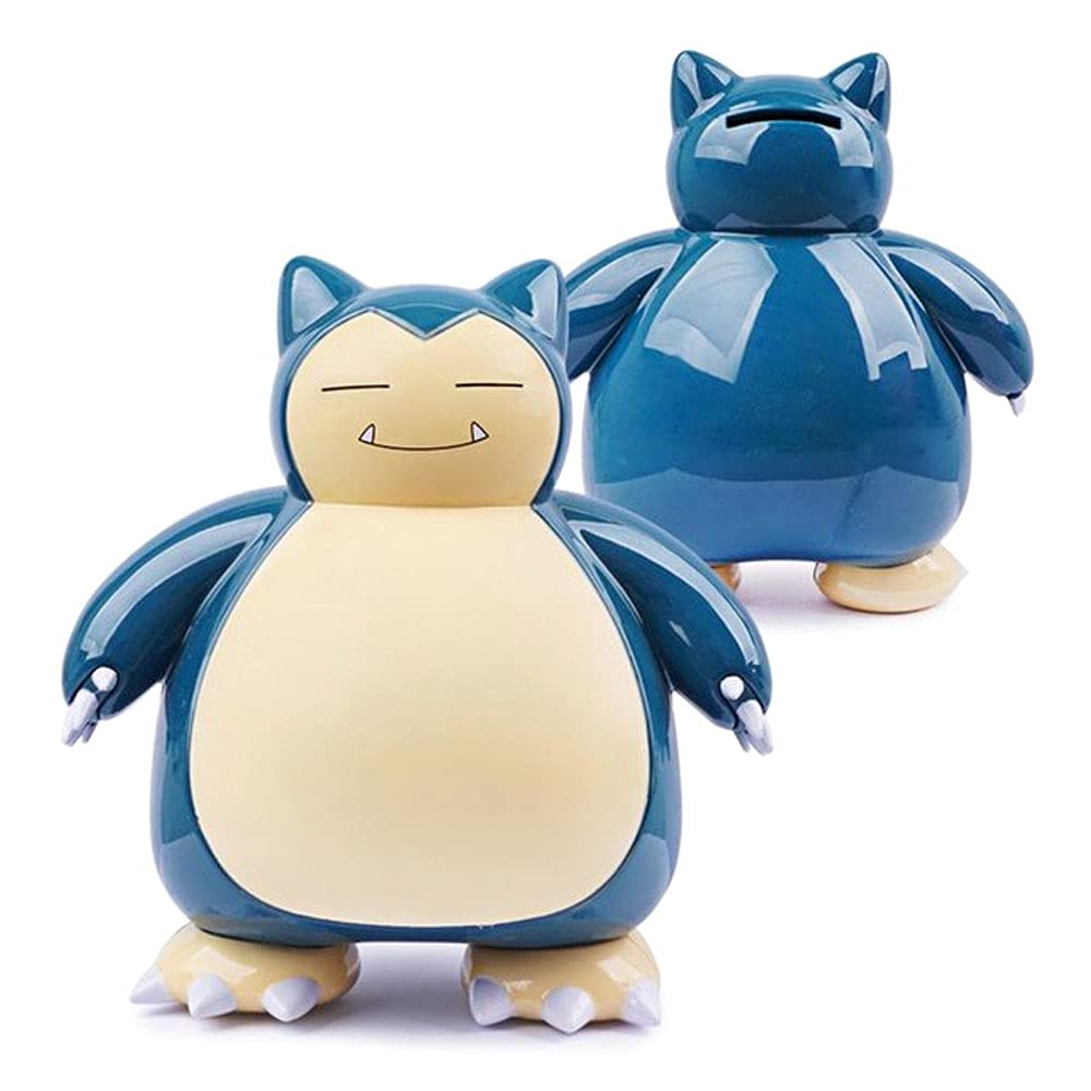 Pikachu Snorlax Jammanbo Coin Piggy Bank – Yellow Monster Figure