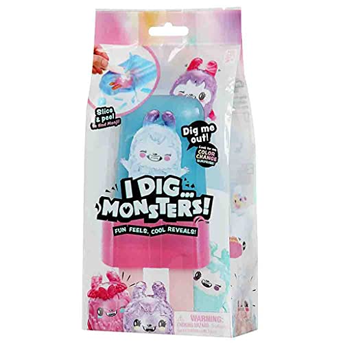 Pikmi Pops I Dig...Monsters Popsicle Pack – 1pc Collectable ASMR Toy | Fun Stress Relief & Cute Surprises